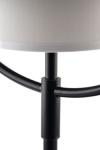 Lampe de table noire et blanche Naumann. Gau Lighting. 