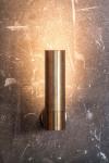 Benda gilded brass cylinder wall light. Gau Lighting. 