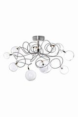 Bubbles 12-light clear ceiling light. Harco Loor. 