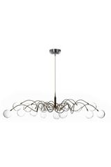 Big Bubbles 14-light oval glass ball chandelier. Harco Loor. 