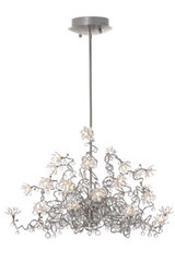 Jewel Diamond Chandelier clear 24-light chandelier in clear glass. Harco Loor. 