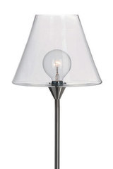 Lampadaire Large en verre transparent Jelly. Harco Loor. 