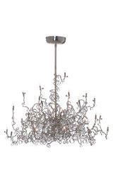 Lustre Chandelier 24  lumières Tiara Diamond. Harco Loor. 