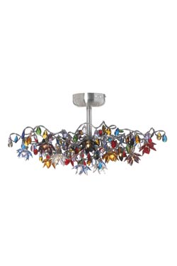 Plafonnier multicolore 12 lumières Jewel. Harco Loor. 