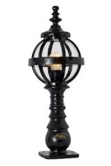 Classic small black garden beacon IP44 Heritage. HARTE. 