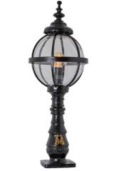 Large black Victorian-style outdoor beacon Heritage. HARTE. 