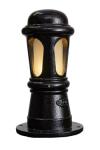 Small garden beacon black 43cm Gate Lodge. HARTE. 