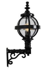 Heritage small round outdoor wall light. HARTE. 