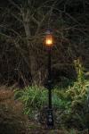 Courtyard small classic English outdoor floor lamp. HARTE. 