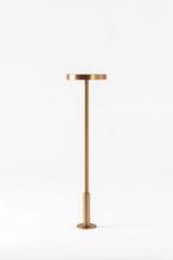 Minimalist fixed gold table lamp 45cm Luxciole Statik. HISLE. Minimalist fixed gold table lamp 45cm Luxciole Statik. HISLE.