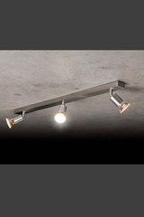 Spot aluminium mat orientable sur rotule rail de 3 lumières. Holtkötter. Spot aluminium mat orientable sur rotule rail de 3 lumières. Holtkötter.