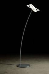 Supernova DW lampadaire double éclairage directionnel finition platine. Holtkötter. Supernova DW lampadaire double éclairage directionnel finition platine. Holtkötter.