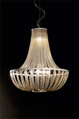Small golden Chandelier Balloon 8 lights. Italamp. Small golden Chandelier Balloon 8 lights. Italamp.