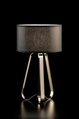 Lily classic gold tripod table lamp. Italamp. 