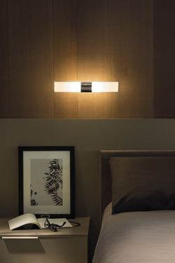 Tupla bathroom wall lamp with LED lighting small model. Karboxx. 