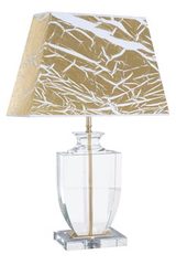 Lampe Versailles Or en verre optique . Le Dauphin. Lampe Versailles Or en verre optique . Le Dauphin.