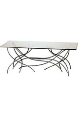 Sarment argent table basse . Le Dauphin. Sarment argent table basse . Le Dauphin.