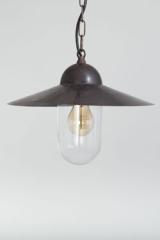 Outdoor hanging lamp IP44 19th Cour Cheverny. Lum’Art. 