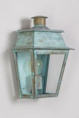 Classic verdigris outdoor wall lamp Bordeaux. Lum’Art. 