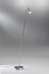 Crane articulated matte nickel reading light. Lupia Licht. 