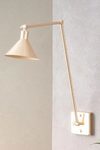 Factory 2 gold wall light 2 articulated arms . Luz Difusion. 