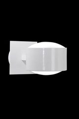 City W1 single wall light white. Luz Difusion. 