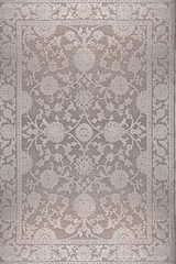 Scarpa tapis classique gris décor floral 100X140. MA Salgueiro. 