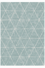 Tapis losanges bleu aqua et écru Vegas 120X170cm. MA Salgueiro. Tapis losanges bleu aqua et écru Vegas 120X170cm. MA Salgueiro.