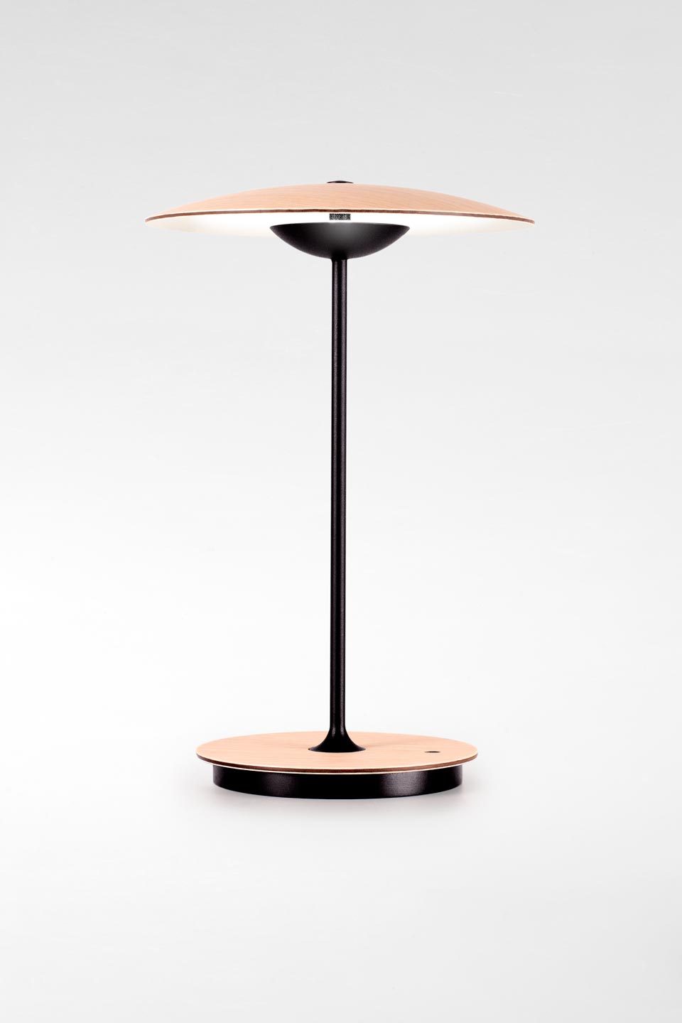 Lampe sur batterie à LED et variateur en bois clair Ginger - Réf. 17020321  - mobile