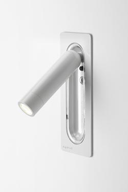 LED Tube - applique liseuse LED blanche. Marset. 