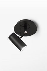 Spot noir encastrable , éclairage LED, diffuseur orientable Polo. Marset. Spot noir encastrable , éclairage LED, diffuseur orientable Polo. Marset.