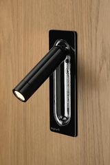 Led Tube - Led black wall light. Marset. 