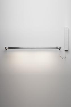 Neon de Luz long wall light in transparent polycarbonate 94cm. Marset. 