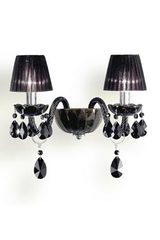 Applique noire 2 lumières Milord. Masiero. Applique noire 2 lumières Milord. Masiero.