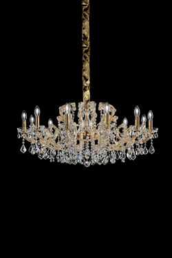 12-light Venetian chandelier. Masiero. 