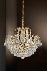 Crystal waterfall chandelier. Masiero. Crystal waterfall chandelier. Masiero.