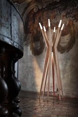 Natural oak floor lamp Flashwood. Masiero. Natural oak floor lamp Flashwood. Masiero.