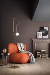 Surrealist Ear floor lamp from the Visio collection . Masiero. 