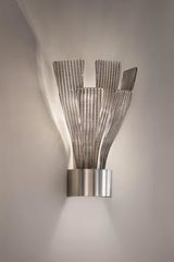 Isbel contemporary smoked glass wall light. Masiero. Isbel contemporary smoked glass wall light. Masiero.