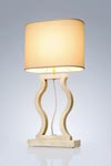 Lampe de table en marbre Classic . Matlight. 
