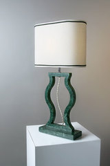 Lampe en marbre vert Guatemala collection Classic . Matlight. Lampe en marbre vert Guatemala collection Classic . Matlight.