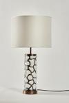Blown glass and bronze table lamp Blown Clouds. Matlight.  Blown glass and bronze table lamp Blown Clouds. Matlight.