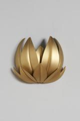 Leaves gold wall lamp. Matlight. Leaves gold wall lamp. Matlight.