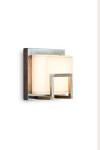 Ice cubic applique vintage en laiton naturel. Moretti Luce. 