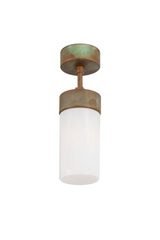 Silindar plafonnier cylindrique en verre opale. Moretti Luce. Silindar plafonnier cylindrique en verre opale. Moretti Luce.