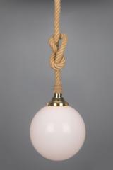 Azores glass ball bathroom pendant lamp. Mullan. 