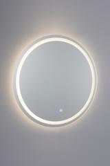 Illuminated mirror with LED strip light Soajo. Mullan. 