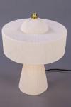 White ceramic table lamp Seville. Mullan. 