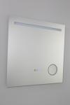 Soito square illuminated bathroom mirror. Mullan. 