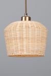 Rattan bell pendant lamp 20cm  Manila. Mullan. 